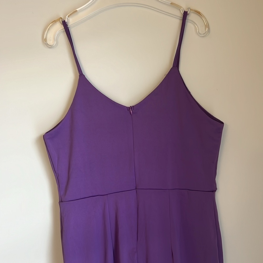 Lyaner Ruffle Split Hem Dress - Picture 5 of 6